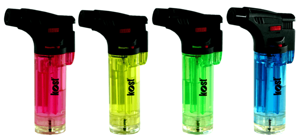 Kost TORCH gasbrænder lightersæt 12 dele
