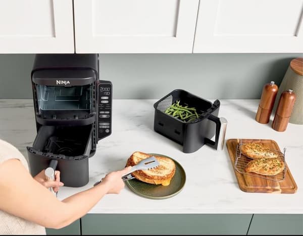 Frituregryde uden olie Air fryer NINJA Double Stack SL300EU Sort