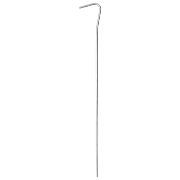 vidaXL Tältpinnar, 25 st, 23 cm, Ø3 mm, galvaniserat stål