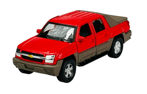 WELLY 2002 CHEVROLET AVALANCHE RØD 1:34 42314