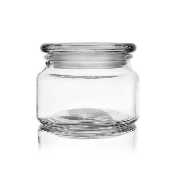 Lasinen ruokakontti 380 ml