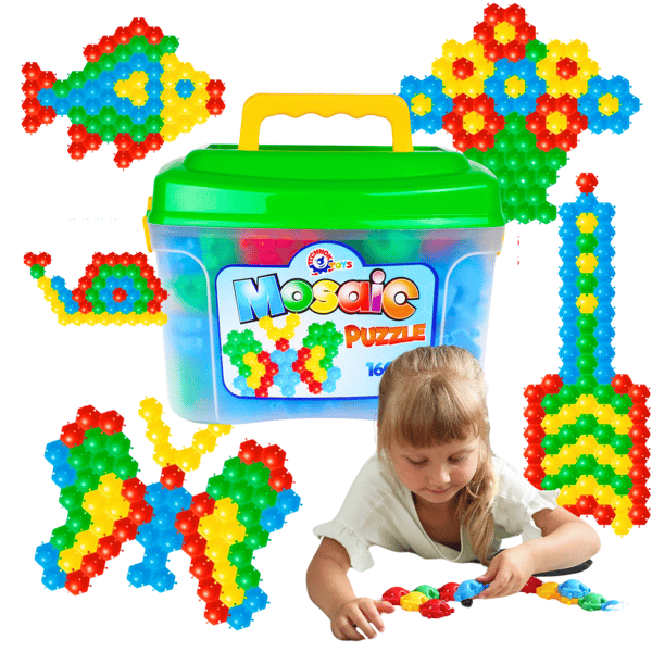 TechnoK Mosaic -rakennuspalikat 160 palaa 3626 kpl