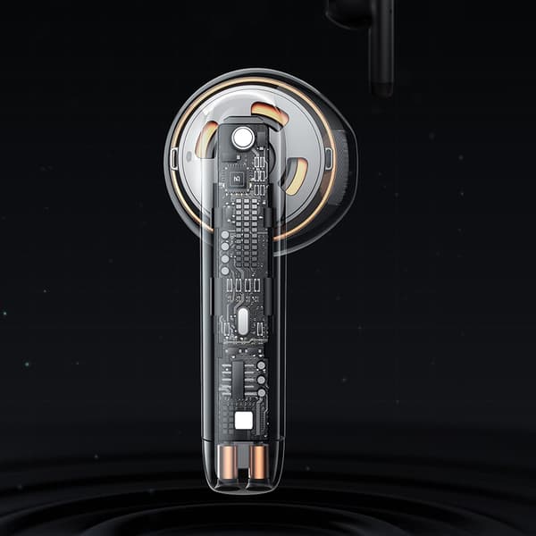 MCDODO TRÅDLØSE IN-EAR BLUETOOTH 5 HOVEDTELEFONER MED MIKROFON, SORT ETUI