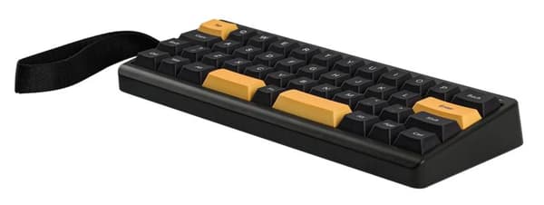 EPOMAKER TH40 Wisteria mekanisk tastatur lineær sort-guld