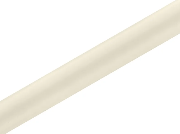 Slät satinlöpare dekoration krämfärgad 36 x 9 m