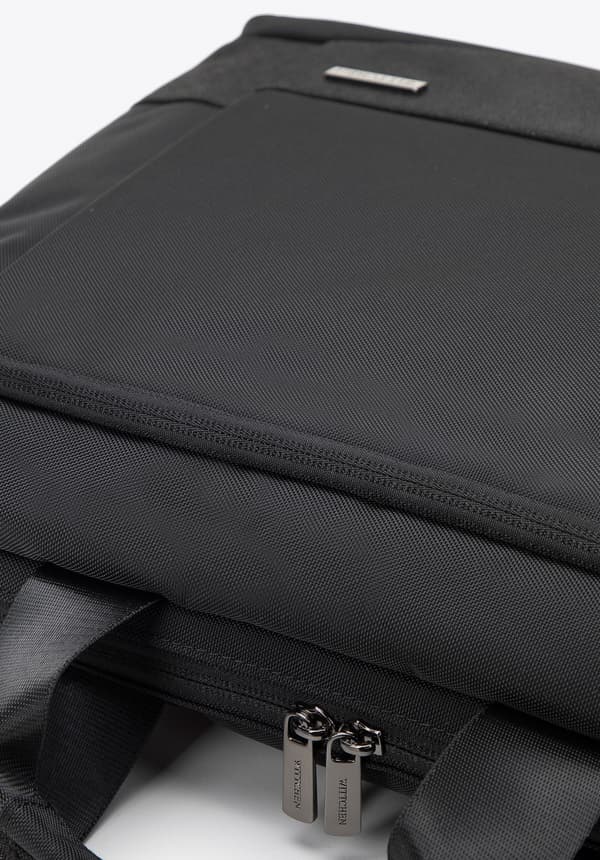 Wittchen Herre 15.6" Laptop Taske med Blankt Indlæg, Sort Polyester