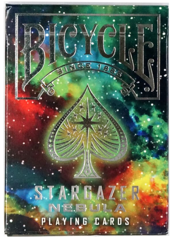 BICYCLE STARGAZER NEBULA 1-LEK Spelkort i en trälåda
