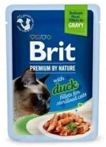 Brit Premium Cat | Kastikefileet | 85 g - Serrilized Ankka 85 g