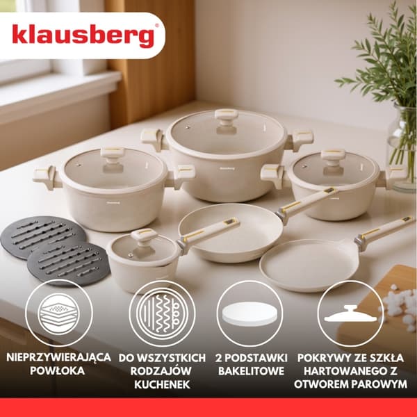 KLAUSBERG KB-7967 12 MARMORIKEITTOASTIAN SARJA