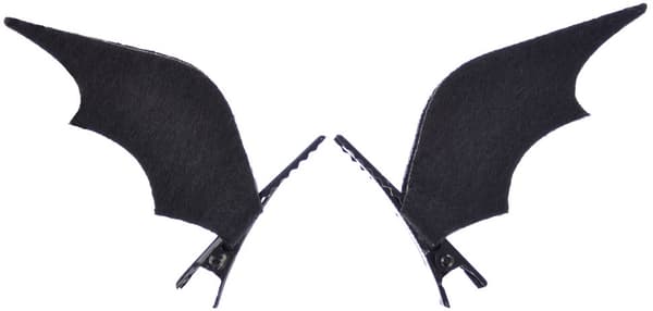 BAT Wings -hiuspidikkeet 2 kpl.