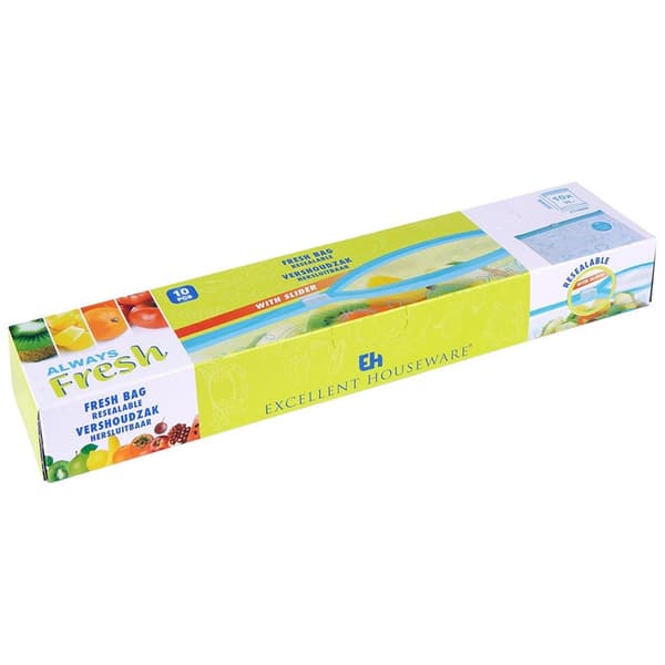 Ziplock-påsar för mat 3 liter 10 st