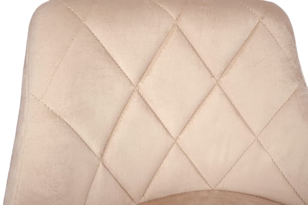 Cydro musta beige samettinen baarijakkara
