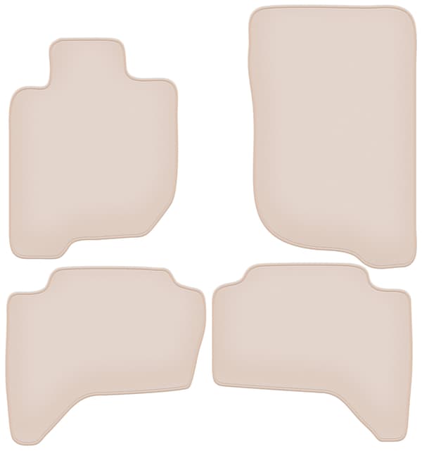 Måtter PREMIUM beige til: Mitsubishi L200 IV pickup 2006-2015