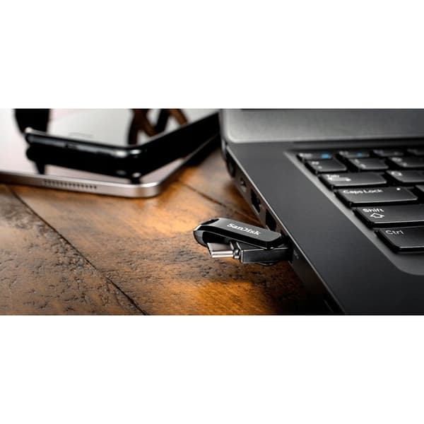 SanDisk Ultra Dual GO 256 GB USB-C-minne, USB 3.1