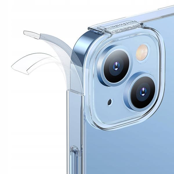 Baseus Simple läpinäkyvä suojakuori iPhone 14 Plussalle