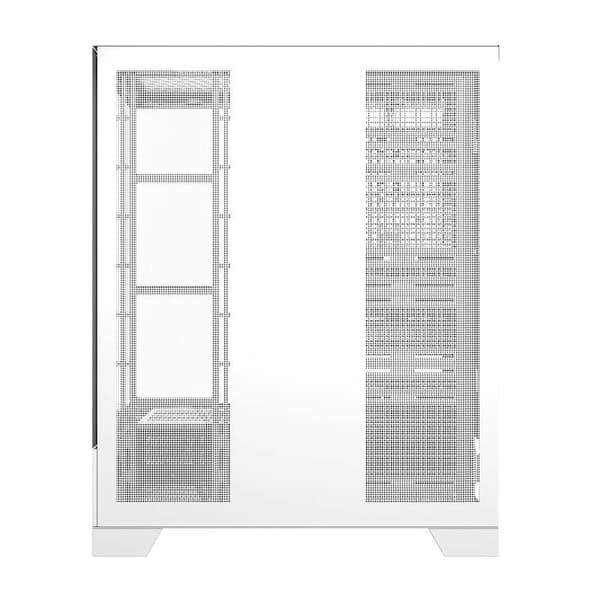 Darkflash DY451L blæserløs computerkasse (hvid)