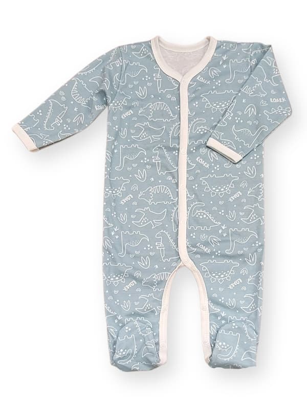 3-pack babyromper storlek 80 med knappar