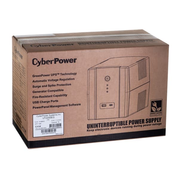 CyberPower UT2200EG-FR UPS-laite, 2,2 kVA