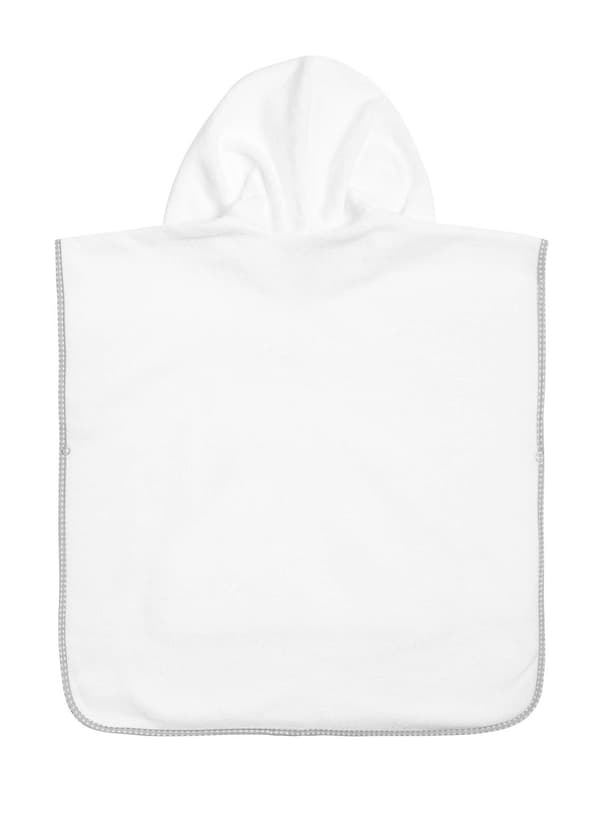 Valkoinen kylpyponcho