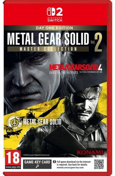 CENEGA NS2 Metal Gear Solid Master Collection Volume 2