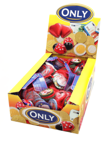 Only julpengar chokladmynt 85g