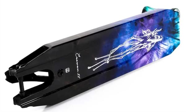 Ethic Erawan V2 Deck Løbehjulsdæk | Blå Iridium 500mm (19.7")