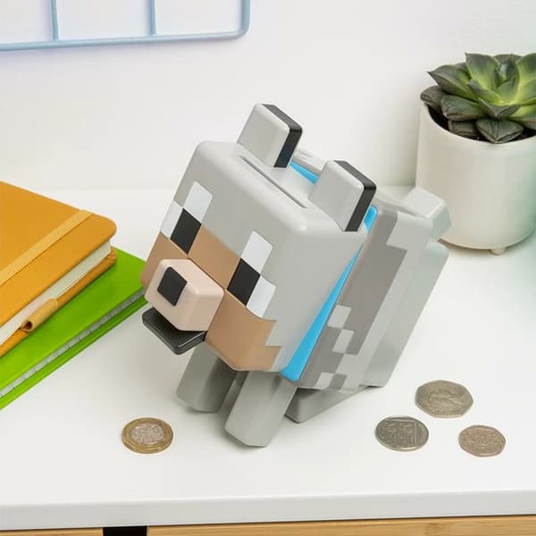 Säästöpossu Susi - Minecraft