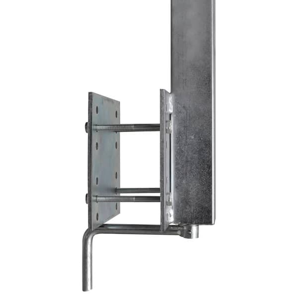 Båttrailerfästen med hjul 59 - 84 cm x2