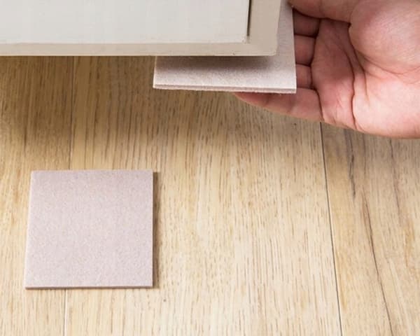 Filtmøbelunderlag sæt med 53, beige, selvklæbende, PARKSIDE