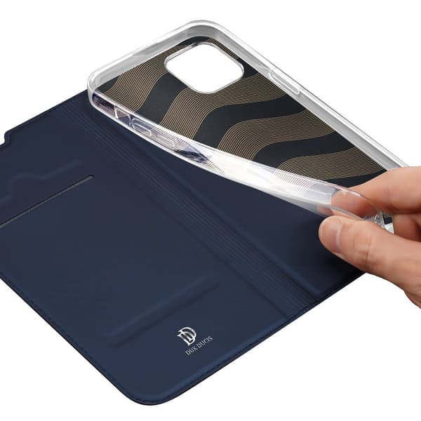 Dux Ducis Skin Pro Holster Cover med Flip iPhone 14 Plus Blå