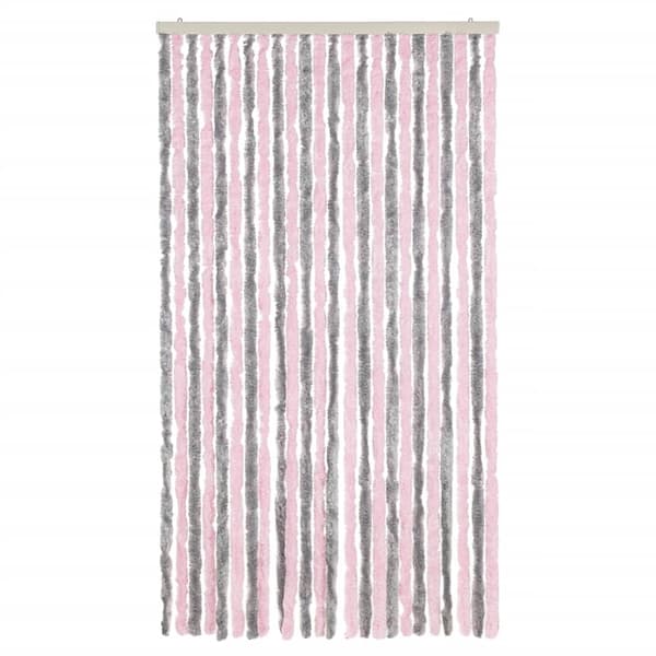vidaXL Flugnät, Silverrosa, 100x230, Chenille
