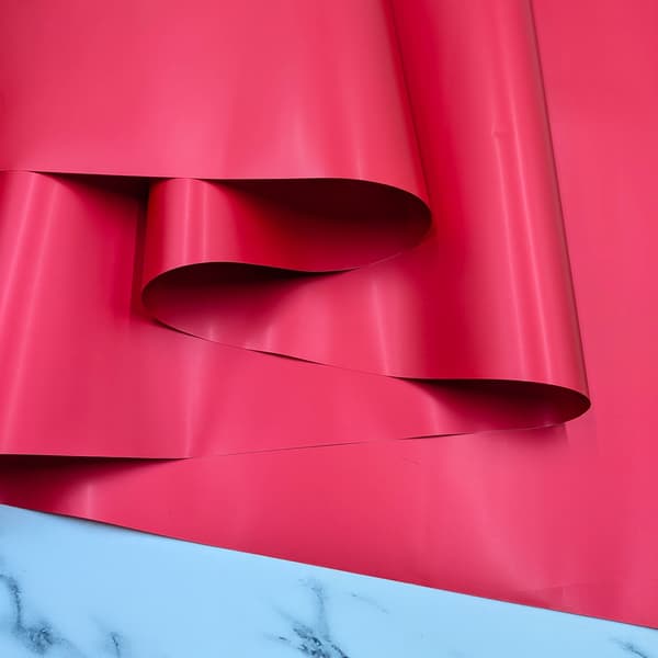 Blomfolie - "Elegant" Röd - Rulle 58cm x 10m