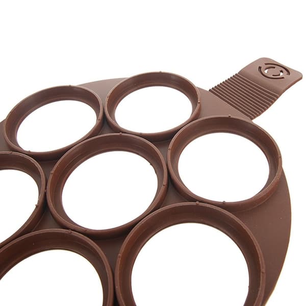 Brun äggsilikonform SILLINIE 24 cm