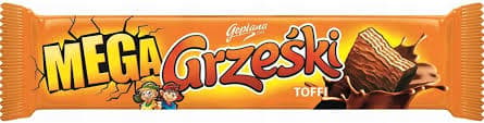 GRZEŚKI MEGA TOFFEE WAFER ML 48G