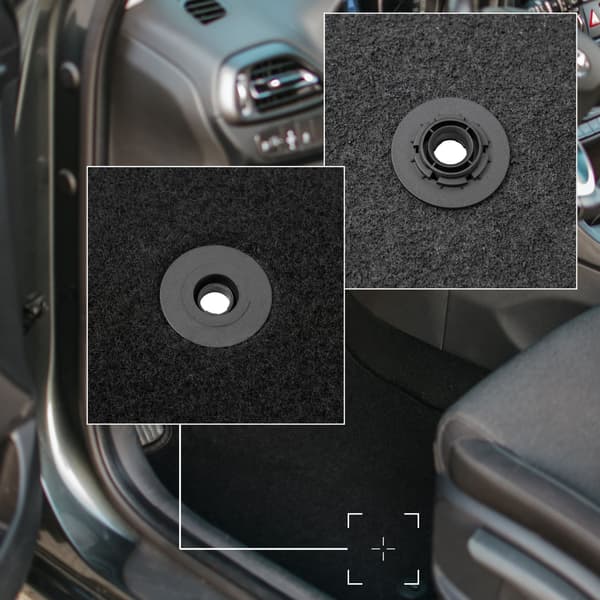 Velourmåtter BASIC forreste til: Peugeot RCZ coupe (2010-2015)