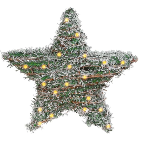 Lysende stjerne 20 LED 30 cm