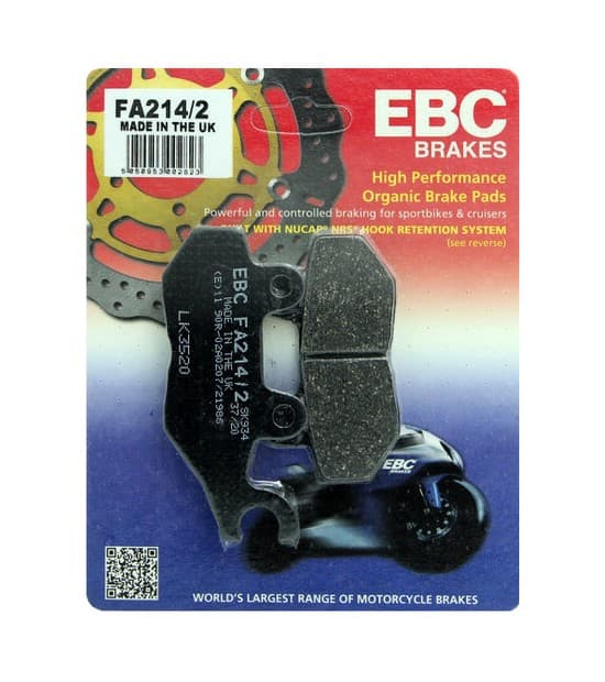 EBC FA214/2 bremseklodser