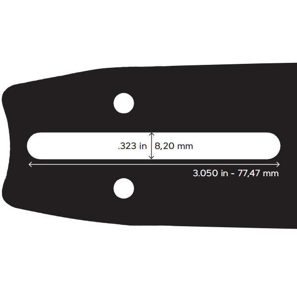 Oregon AdvanceCut 150MLBK041 - 38cm(15") .325" 1,3mm originalguide