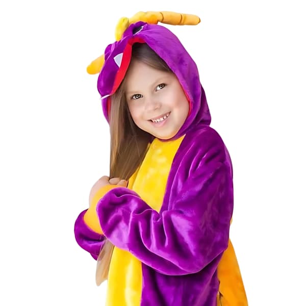 Spyro Onesie Kigurumi Pyjamas Barn 135-145cm