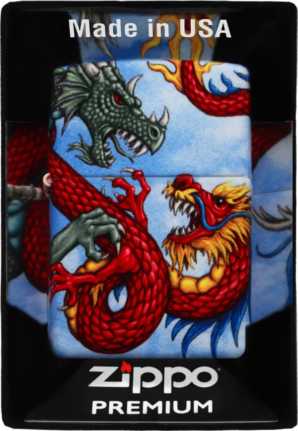 Zippo Dragon Design -sytyttäjä