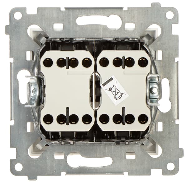 Dobbeltkrydsafbryder DW7/2.01/X/11-SIMON54 250V 10A