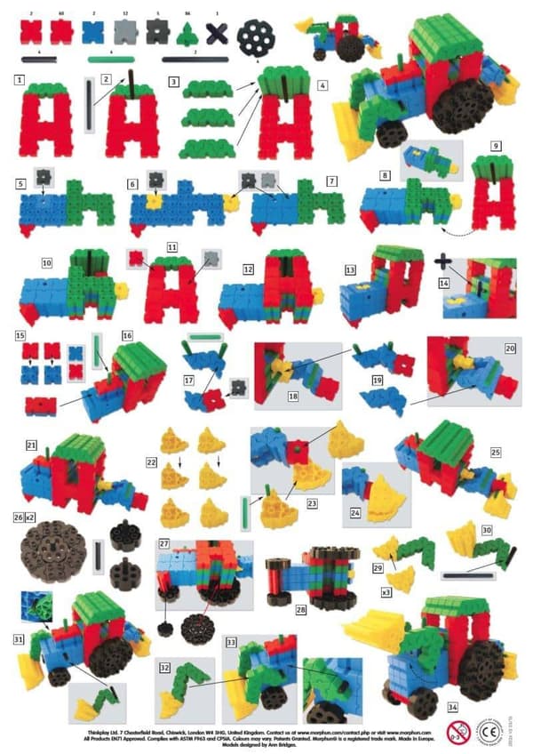 Morphun Creative Constructions 300 kpl.