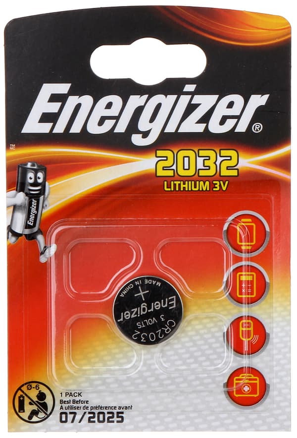 Litiumakku BAT-CR2032 Energizer