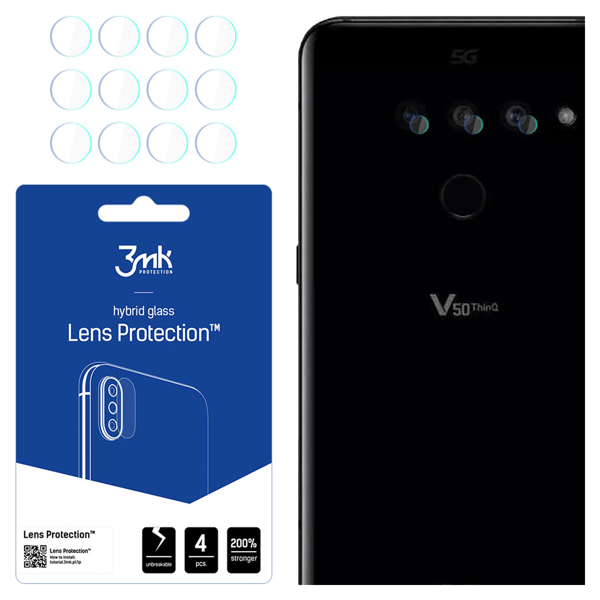LG V50 ThinQ 5G - 3mk linsskydd