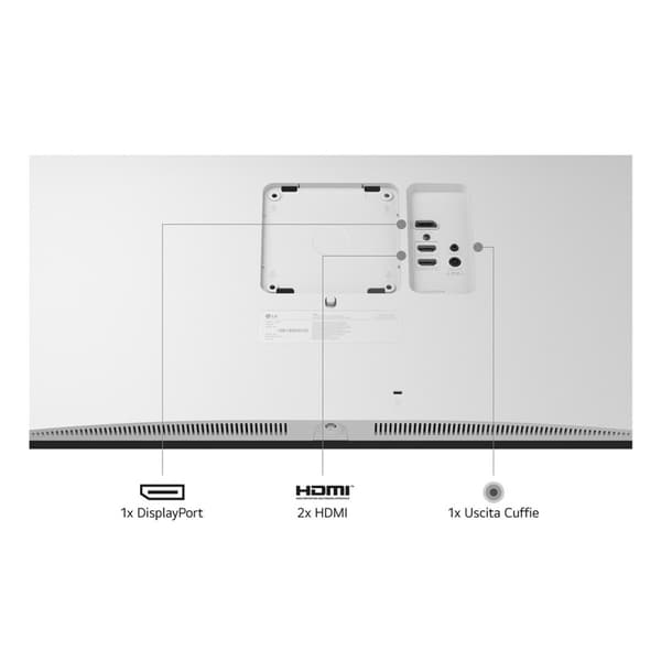 LG 27" LED-näyttö 27US550-W