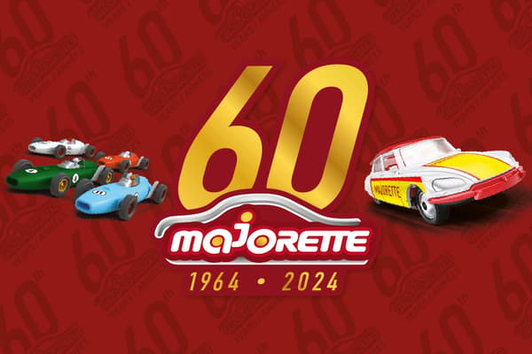 Majorette 60th Anniversary Racer First Ever Orange 1:64