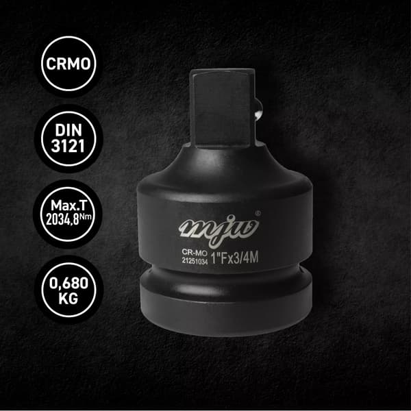 MJW-iskunvaimennus 1"-3/4""