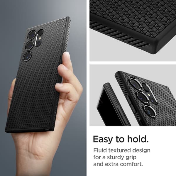SPIGEN LIQUID AIR GALAXY S24 ULTRA MATTA MUSTA