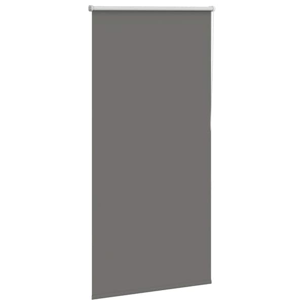 vidaXL Mörkläggningsrullgardin grå 85x150 cm Tygbredd 80,7 cm