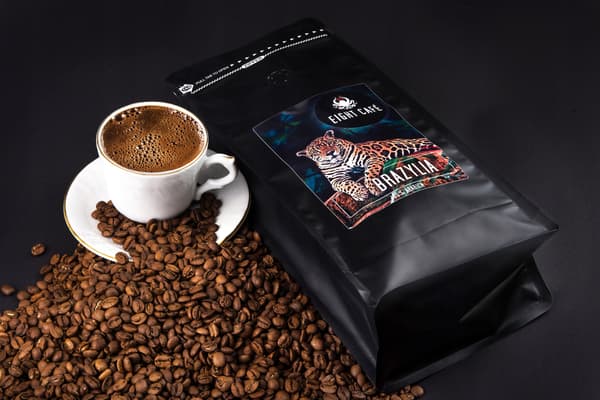Nyrostat malet kaffe Arabica Brasilien 500G